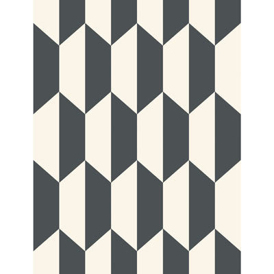 Tile Black And White by Cole & Son Designer Wallcovering