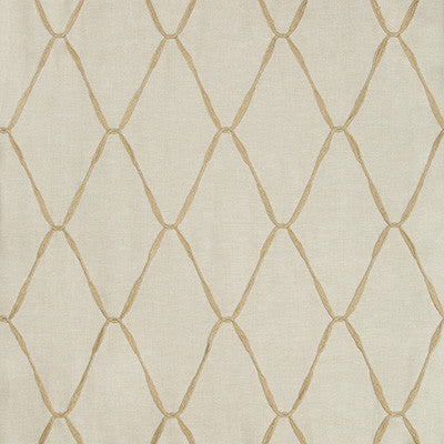 Looped Ribbons Linen by Kravet Couture Designer Fabric