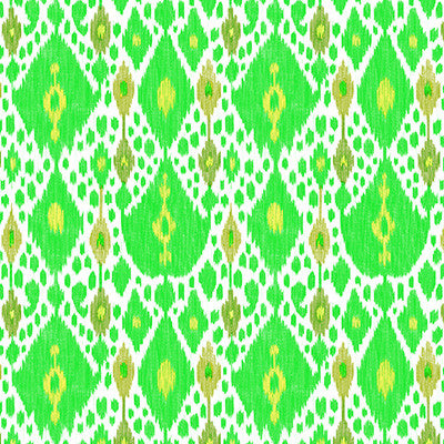 Ikat Verde by Gaston Y Daniela Designer Fabric
