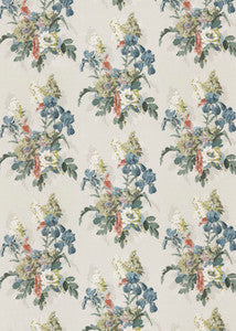Bird & Iris Indigo by G P & J Baker Designer Fabric
