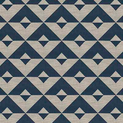 Kenia Azul Oscuro by Gaston Y Daniela Designer Fabric