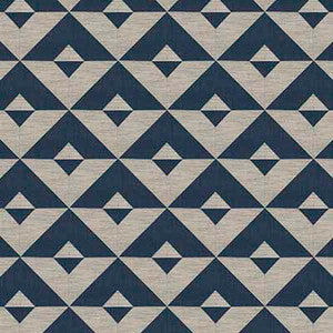 Kenia Azul Oscuro by Gaston Y Daniela Designer Fabric
