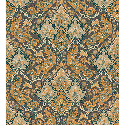 Pushkin Ginger & Charcaol by Cole & Son Designer Wallcovering