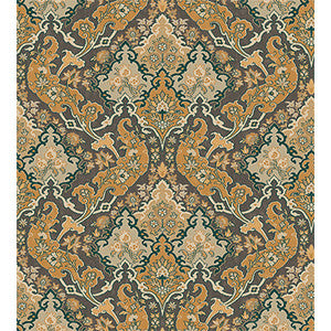 Pushkin Ginger & Charcaol by Cole & Son Designer Wallcovering