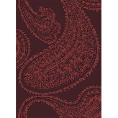 Rajapur Rse On Drk Crim by Cole & Son Designer Fabric