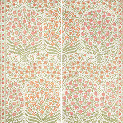 Sameera Paper Spice/Berry by Lee Jofa Designer Wallcovering