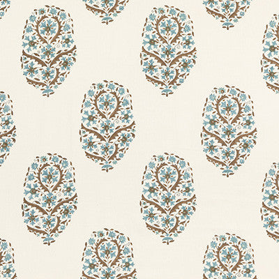 Aydon Teal by G P & J Baker Designer Fabric