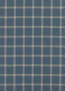 Walton Indigo by Mulberry Designer Fabric