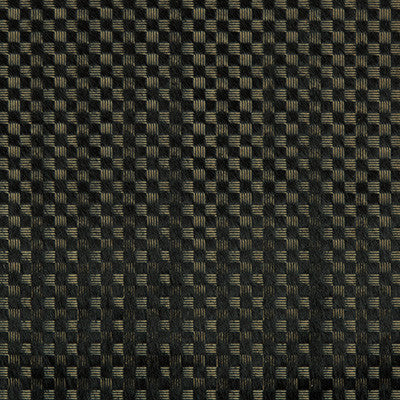 Delux Onyx/Gold by Groundworks Designer Fabric