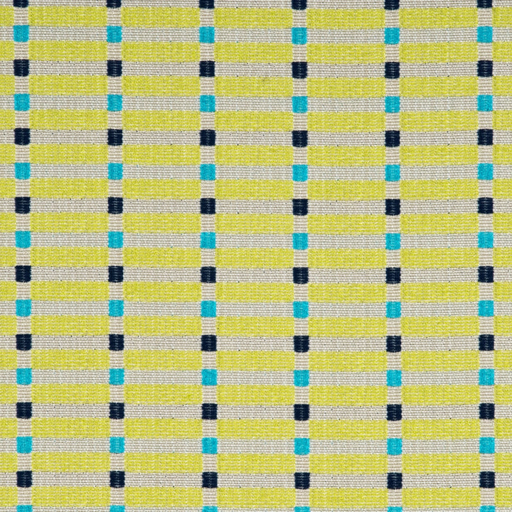 Tretten Turquoise/Lime/Indigo by Baker Lifestyle Designer Fabric