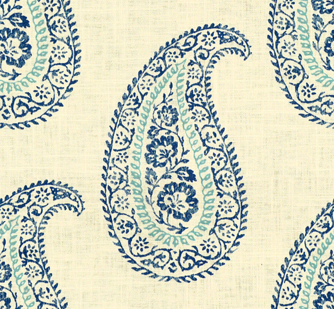 Madira Azure/Aqua by Baker Lifestyle Designer Fabric
