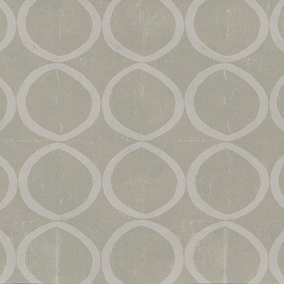 Circles Wallpaper Pale Taupe by Lee Jofa Designer Wallcovering