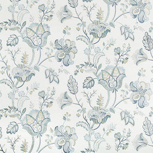 Bradford Emb Juniper/Lagoon by Lee Jofa Designer Fabric