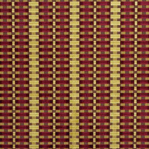 Striscia Velvet Ruby by Groundworks Designer Fabric