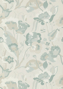 California Soft Blue by G P & J Baker Designer Wallcovering