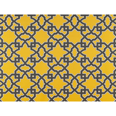 Meridien Avenue Gris/Amarillo by Gaston Y Daniela Designer Fabric
