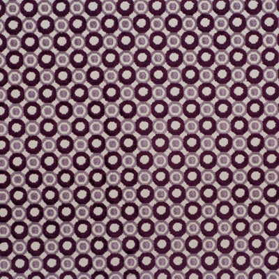Pearl Taupe/Aubergine by Groundworks Designer Fabric