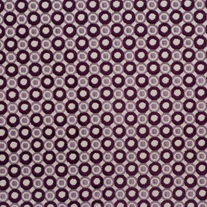 Pearl Taupe/Aubergine by Groundworks Designer Fabric