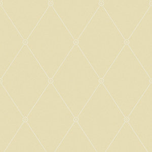 Large Georgian Rope Trellis Straw by Cole & Son Designer Wallcovering