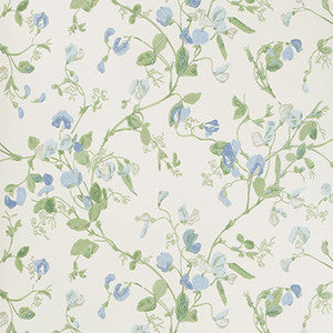Sweet Pea Blue by Cole & Son Designer Wallcovering