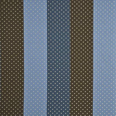 Mirabel Stripe Choc/Bl by G P & J Baker Designer Fabric