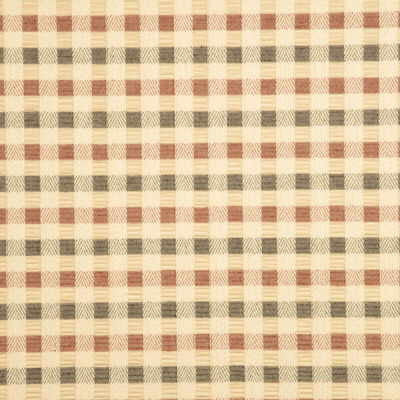 Wave Pleat Navy/Red by Baker Lifestyle Designer Fabric