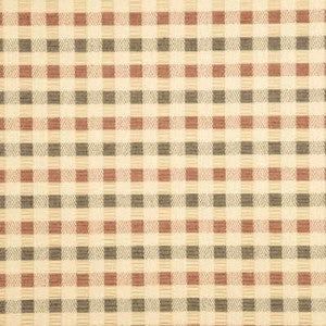 Wave Pleat Navy/Red by Baker Lifestyle Designer Fabric