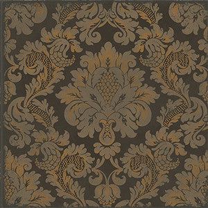 Stravinsky Charcoal & Bronze by Cole & Son Designer Wallcovering