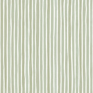 Croquet Stripe Olive by Cole & Son Designer Wallcovering