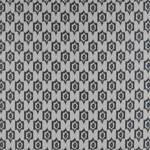 Velazquez Azul/Gris by Gaston Y Daniela Designer Fabric