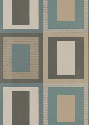 Moro Teal/Indigo by Threads Designer Wallcovering