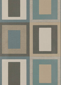 Moro Teal/Indigo by Threads Designer Wallcovering