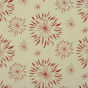 Dandelion Cream/Red by Lee Jofa Modern Designer Fabric