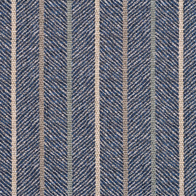 Silverton Stripe Indigo by G P & J Baker Designer Fabric