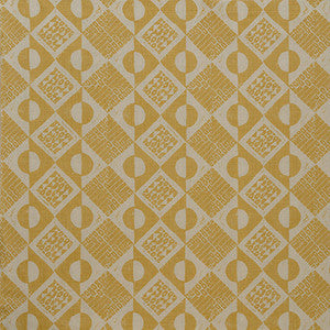 Circles And Squares Ochre by Lee Jofa Designer Fabric