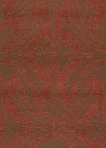 Lily Branch Red by Lee Jofa Modern Designer Fabric