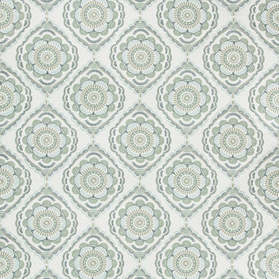 Monterey Emb Sea Mist by Lee Jofa Designer Fabric