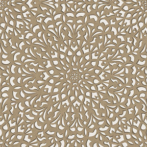 Medina Gilver & Parchment by Cole & Son Designer Wallcovering
