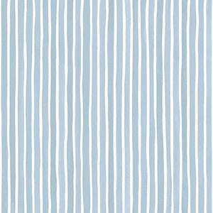 Croquet Stripe Blue by Cole & Son Designer Wallcovering