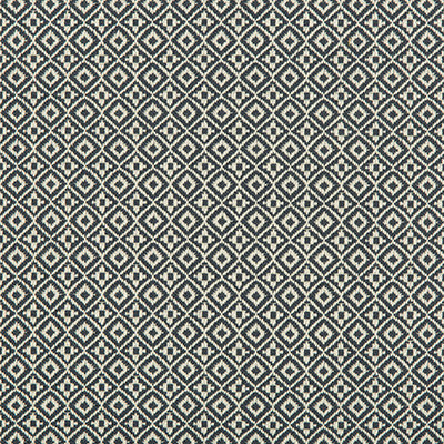Attribute Grid Denim by Kravet Design Designer Fabric