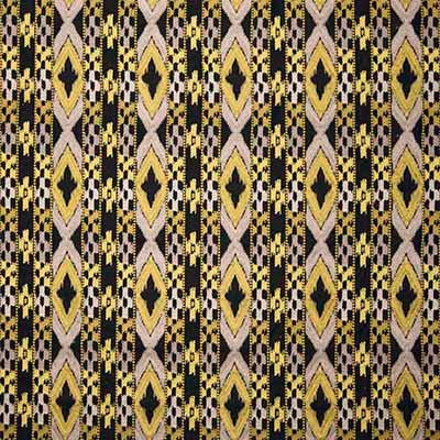 Queen Blk/Amarillo by Gaston Y Daniela Designer Fabric
