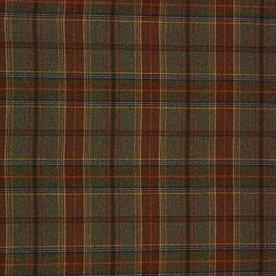 Shetland Plaid Lovat by Mulberry Designer Fabric