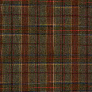 Shetland Plaid Lovat by Mulberry Designer Fabric