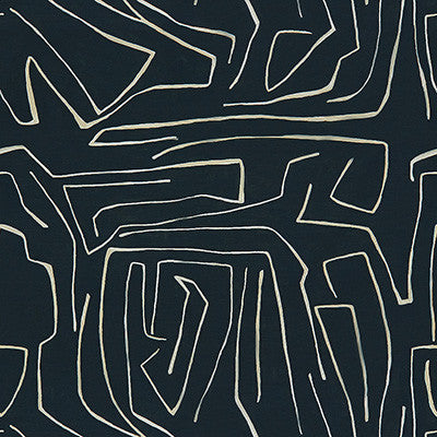 Graffito Onyx/Beige by Lee Jofa Modern Designer Fabric