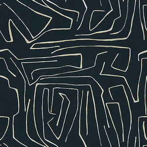 Graffito Onyx/Beige by Lee Jofa Modern Designer Fabric