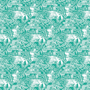 Olimpo Esmeralda by Gaston Y Daniela Designer Wallcovering