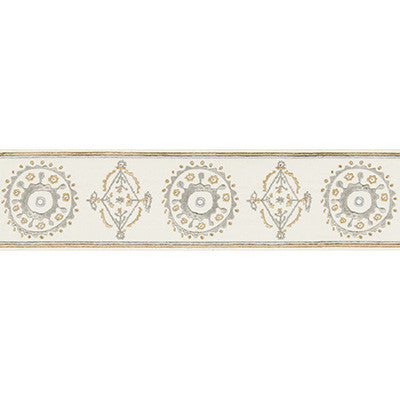 Belles Tape Grey/Beige by Lee Jofa Designer Trim