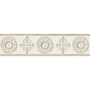 Belles Tape Grey/Beige by Lee Jofa Designer Trim