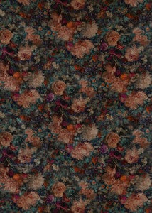 Royal Garden Velvet Jewel by G P & J Baker Designer Fabric