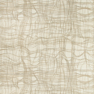 Entangle Paper Almond by Lee Jofa Modern Designer Wallcovering